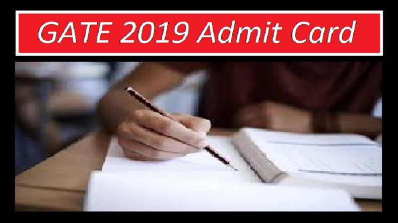 GATE Admit Card 2019