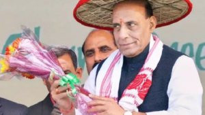 Assam: Home Minister Rajnath Singh inaugurates smart Border System in Dhubri to check infiltration