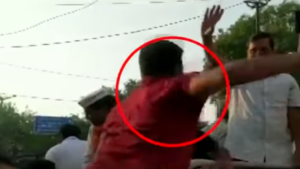 Arvind Kejriwal slapped during a roadshow in Delhi’s Moti Nagar, AAP blames BJP