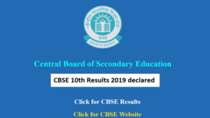 CBSE 10th Results 2019: Central Board of Secondary Education releases Class 10 results @ cbse.nic.in