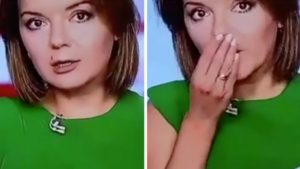 News anchor’s tooth falls live on air, praised for keeping calm and displaying professionalism