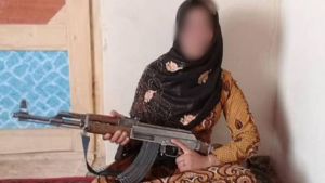 Afghan girl shoots dead two Taliban terrorists with AK-47
