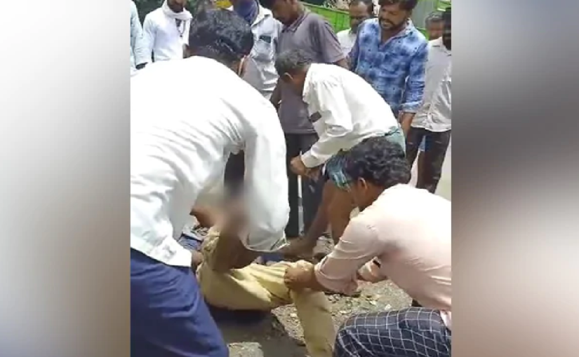 Karnataka Dalit Man Beaten