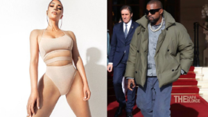 Kim Kardashian displays curves in SKIMS outfit, keeps mum on husband Kanye’s controversial abortion comment