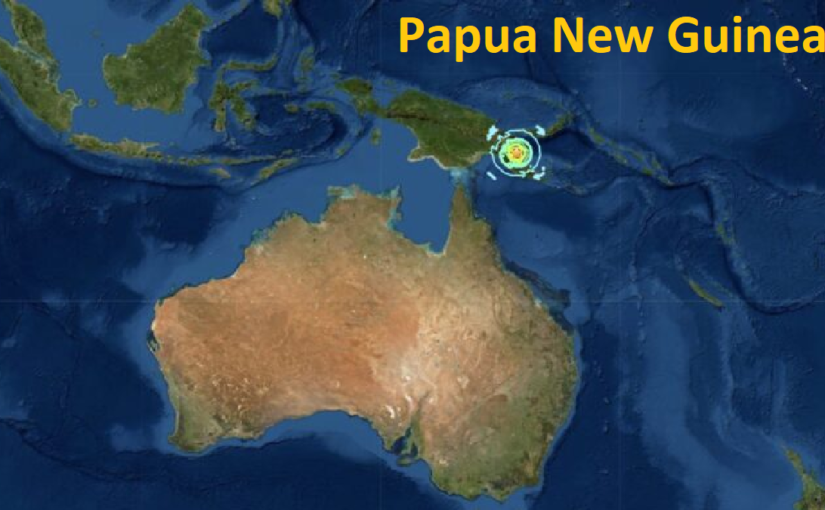Papua New Guinea earthquake