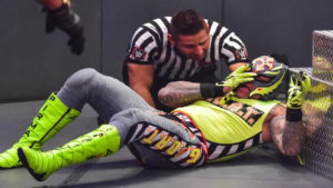 WWE Extreme Rules results: Rey Mysterio ‘loses an eye’ while battling Seth Rollins