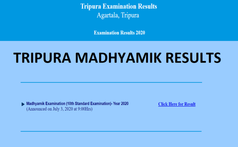 TBSE Class 10th results