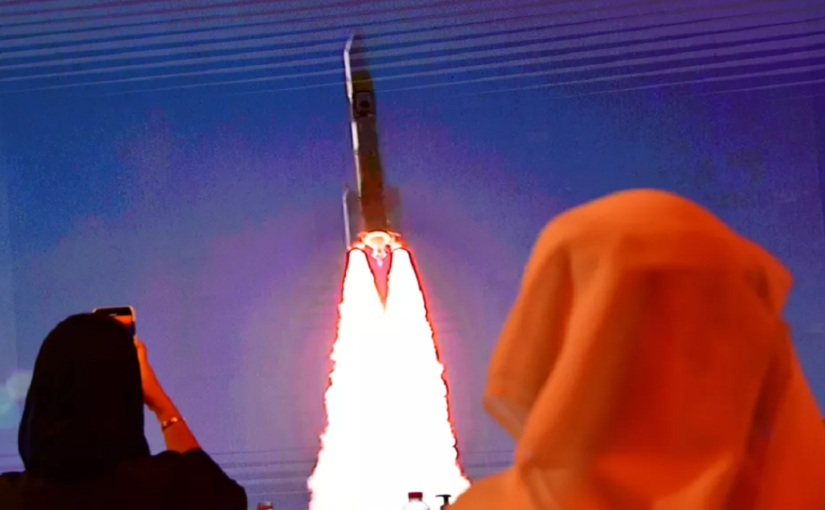 UAE launches its first Mars bound spacecraft