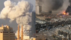 Beirut blast: Video Shows Massive Explosion in Lebanon’s Capital, At Least 10 people Dead