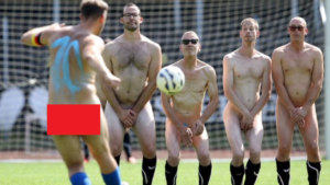 Naked Football: Germany Players Go Nude On Field To Commercialize Sport