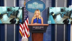 SAVAGE: Kayleigh McEnany Plays Nancy Pelosi’s Hair Salon Video On Loop During White House Press Briefing