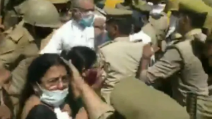 ‘UP Police Pulled Our Blouses, Touched Inappropriately’, Says TMC Leader After Scuffle With Police At Hathras Border