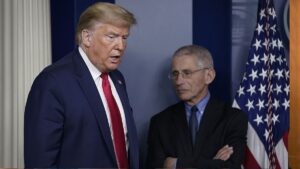 Donald Trump Calls Dr Anthony Fauci And Other Health Officials ‘A Bunch Of Idiots’