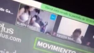 Columbian Teacher Caught Sucking Wife’s Assets During Live Zoom Call, Students Record Video