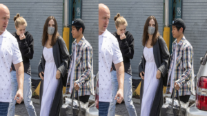Angelina Jolie spotted with family Angelina Jolie spotted with family