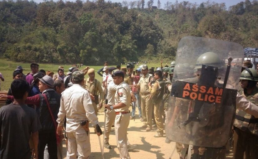 Assam Mizoram border dispute