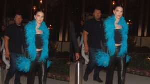 Kendall Jenner attends the opening of Resorts World in Las Vegas. (MEGA) Kendall Jenner attends the opening of Resorts World in Las Vegas. (MEGA)