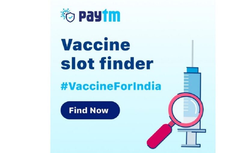Paytm Vaccine Finder