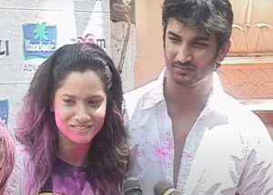 Rare Unseen Video Of Sushant Singh Rajput, Ankita Lokhande Celebrating Holi Resurfaces Online