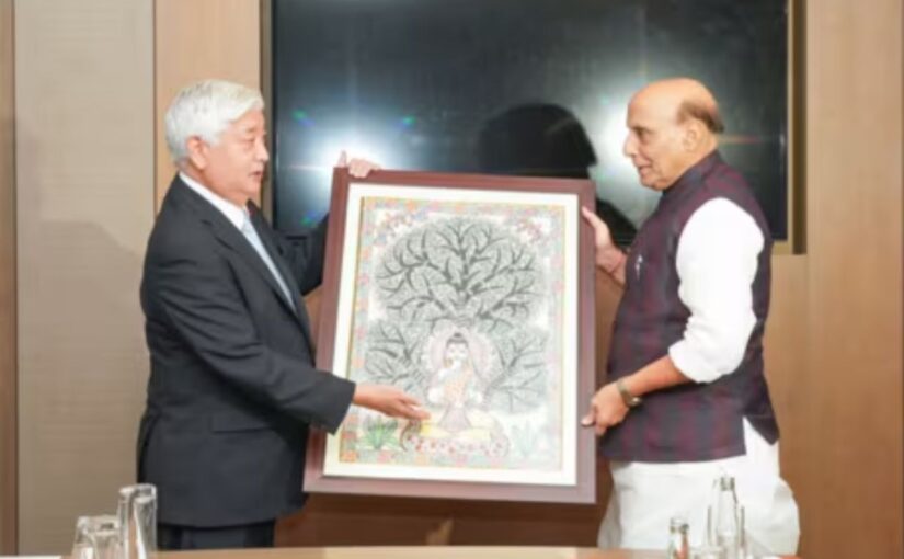 India And Japan Minister's In Meeting