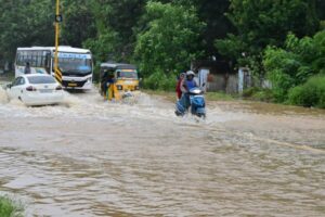 Cyclone Fengal Landfall, Multiple Buses, Cars Swept Away By Floodwaters