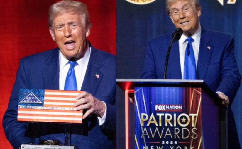 Donald Trump Honored With 'Patriot Of The Year' Award 2024
