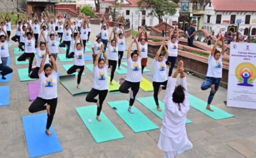 Indian Embassy In Kathmandu Celebrates Inaugural World Meditation Day
