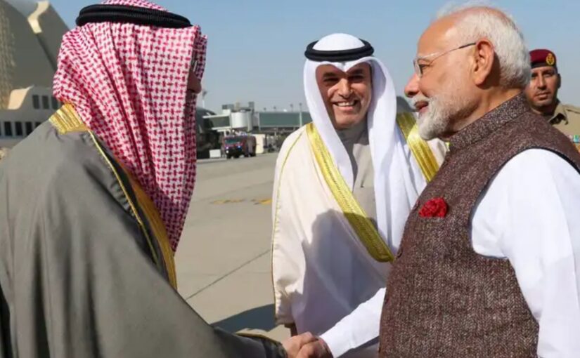 PM Narendra Modi Arrives Kuwait For Key Talks On Defence And Security