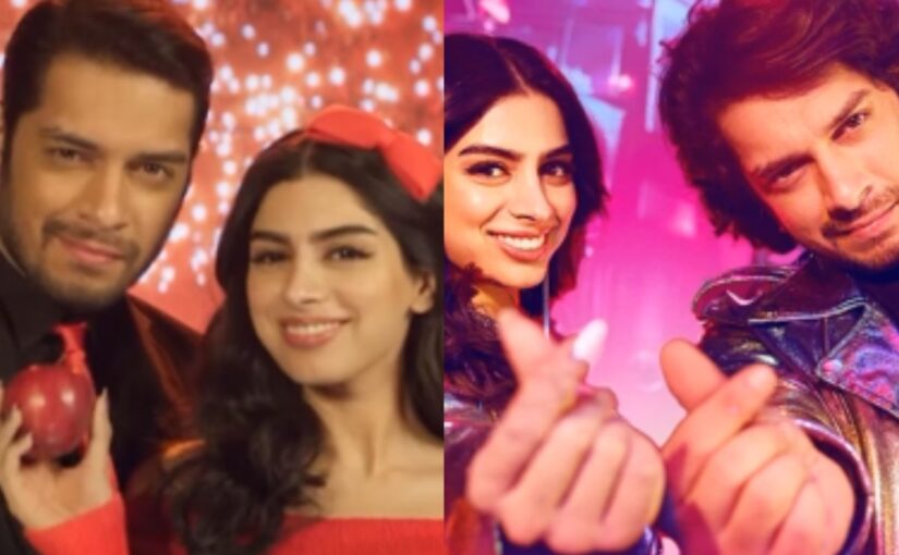 Junaid Khan And Khushi Kapoor in Loveyapa Title Track