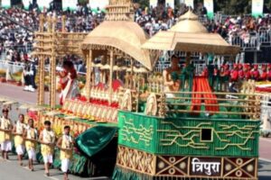 Republic Day Parade 2025: Tripura’s Tableau Wins Second Place, Showcasing Kharchi Puja