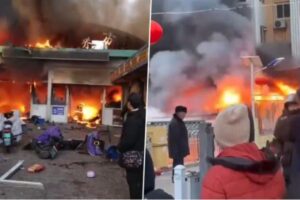 China: Tragic Fire In Zhangjiakou Food Market Claims 8 Lives; 15 In Critical Condition