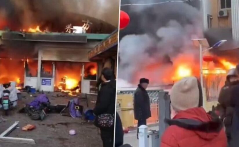 China: Tragic Fire In Zhangjiakou Food Market Claims 8 Lives; 15 In Critical Condition