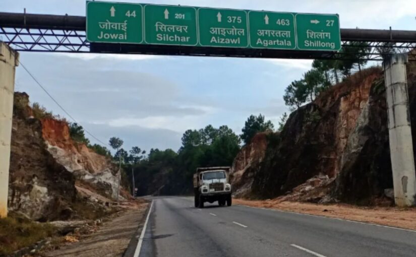 Manipur Protests Erupt Over Poor Road Conditions On Imphal-Silchar Highway